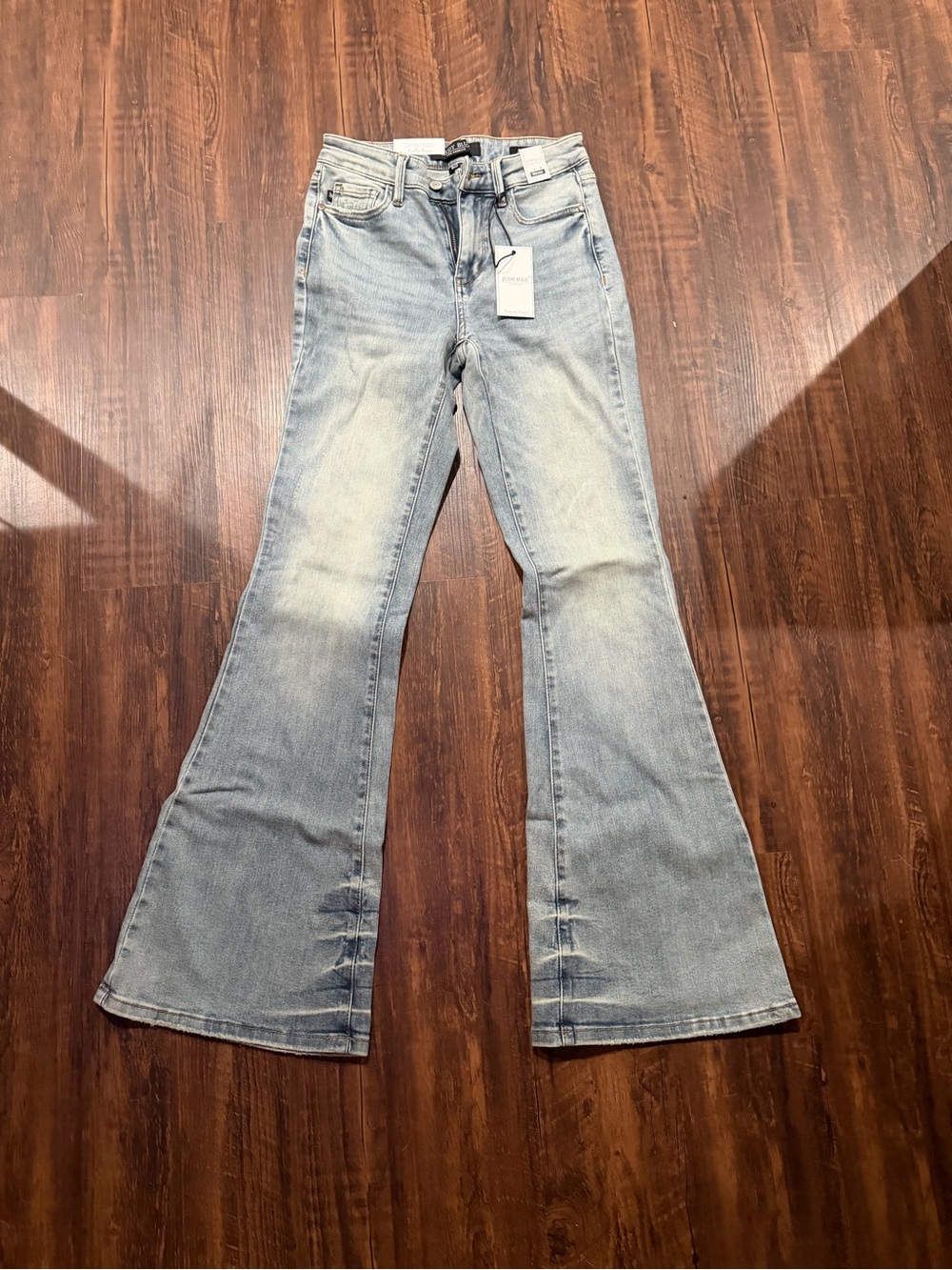 Judy Blue High-Rise Light Blue Flare Jeans for Women